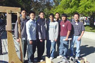 JPL 2004 - Team at competition