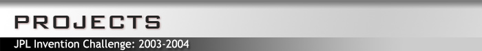JPL Invention Challenge: 2004